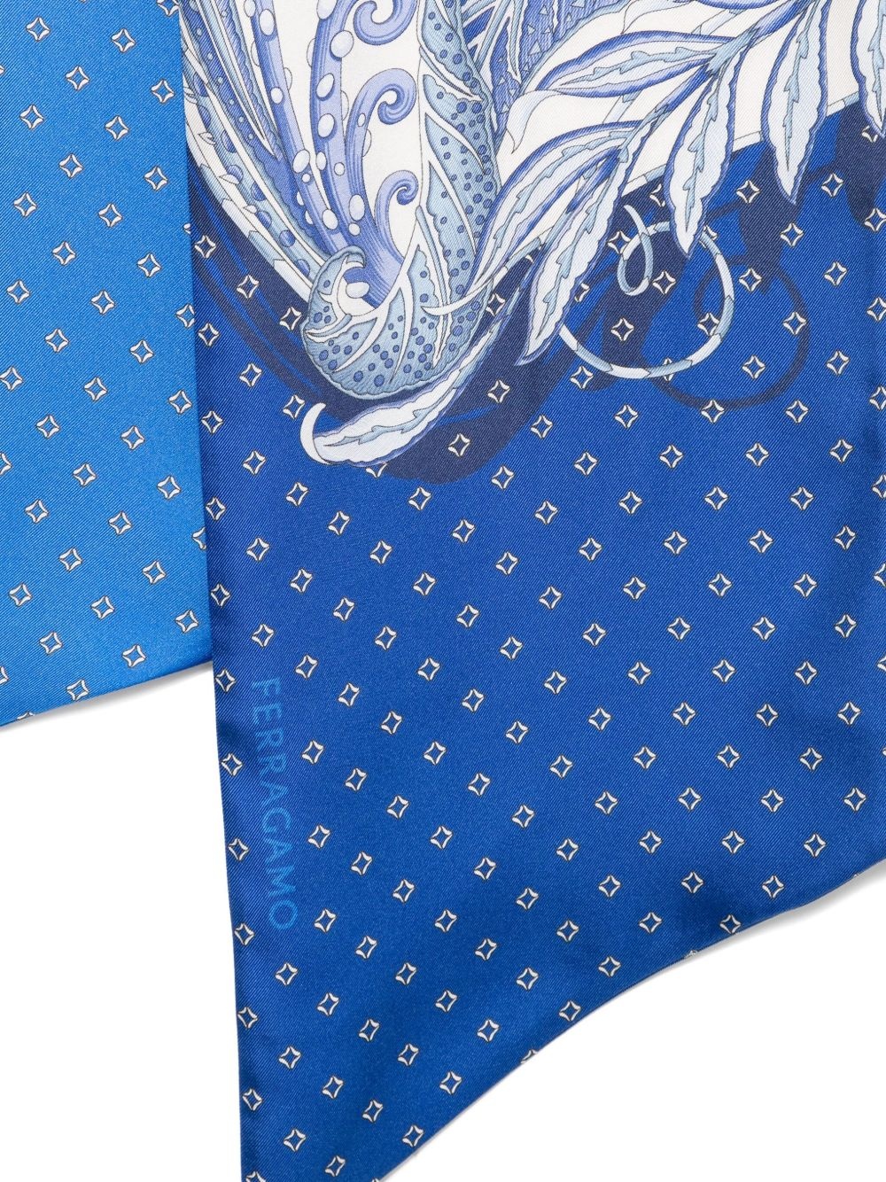 day and night print silk bandeau - 2