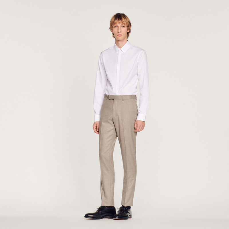 Flannel suit pants 3