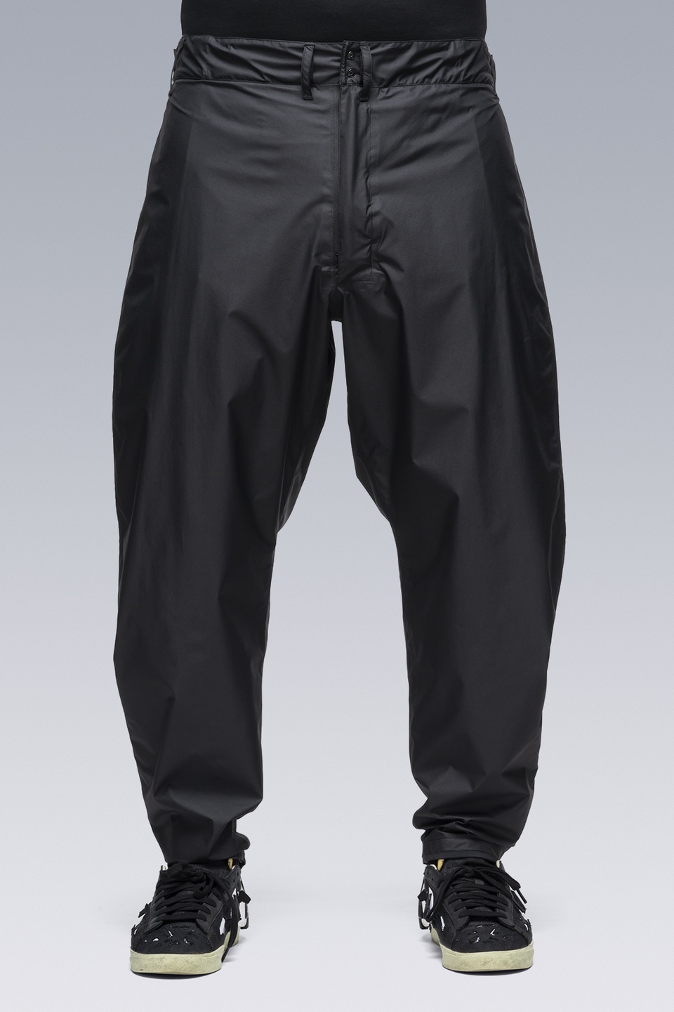 P45-GTPL 2L Gore-Tex Paclite Plus Single Pleat Trouser Black - 23