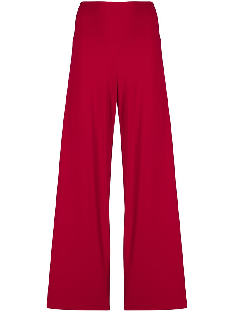 wide-leg flared trousers 1