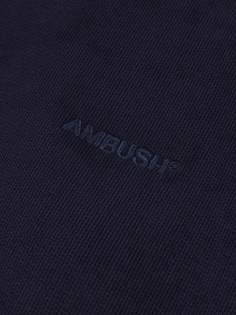 logo-embroidered cotton sweatshirt - 3