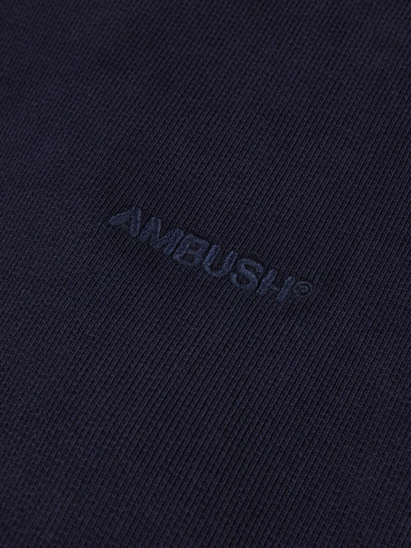 logo-embroidered cotton sweatshirt 3