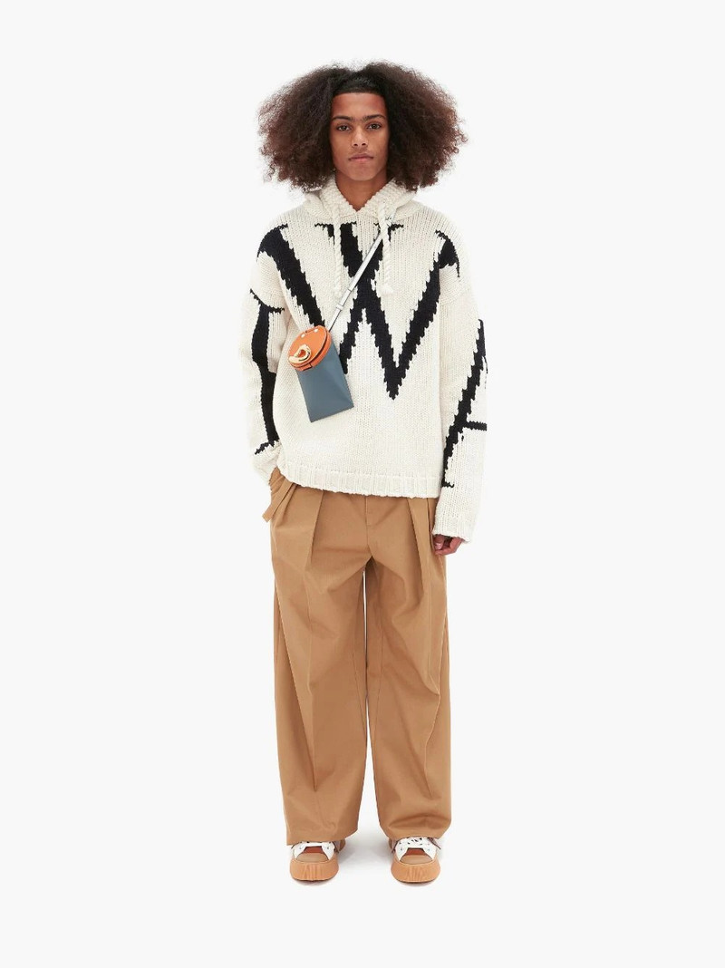JW Anderson FRONT PLEAT WIDE LEG TROUSERS outlook