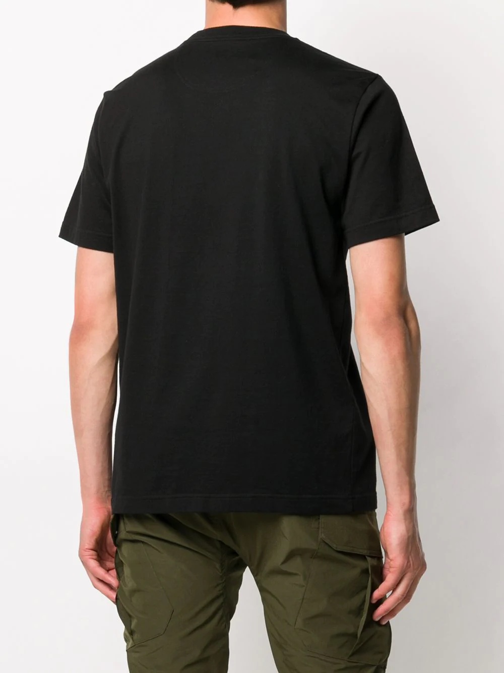 Mountain printed pocket T-Shirt  - 4