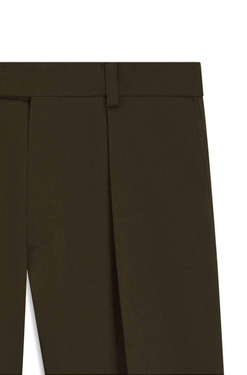 BECKHAM X BOSS MICRO-PATTERNED TROUSERS IN COTTON 6