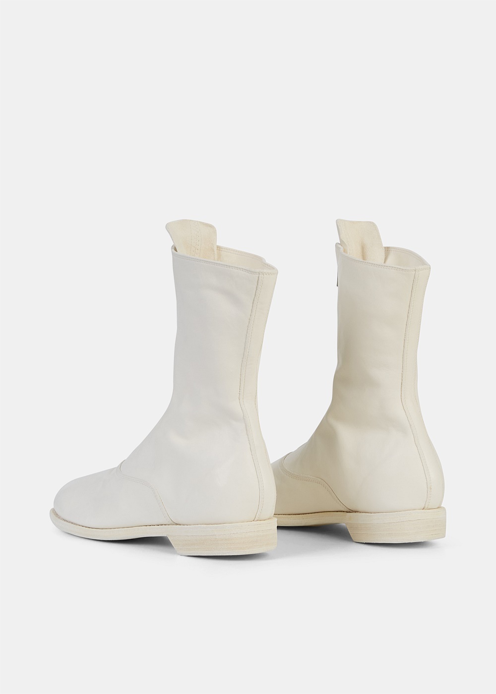 White New army 310 Front Zip Boot - 3