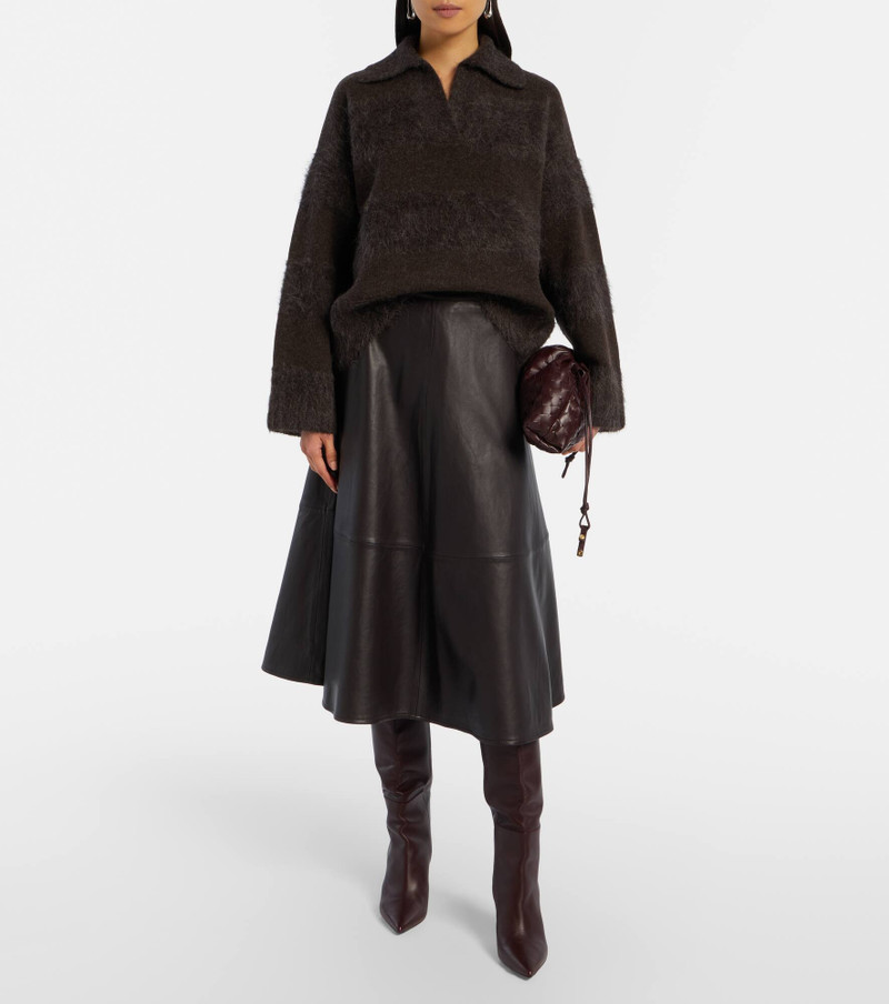 JOSEPH Take striped polo sweater outlook