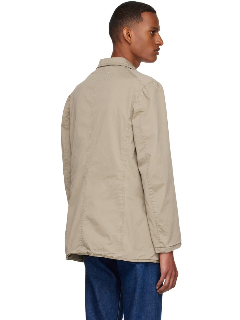 unched-lapels 단 하나 breasted blazer 3