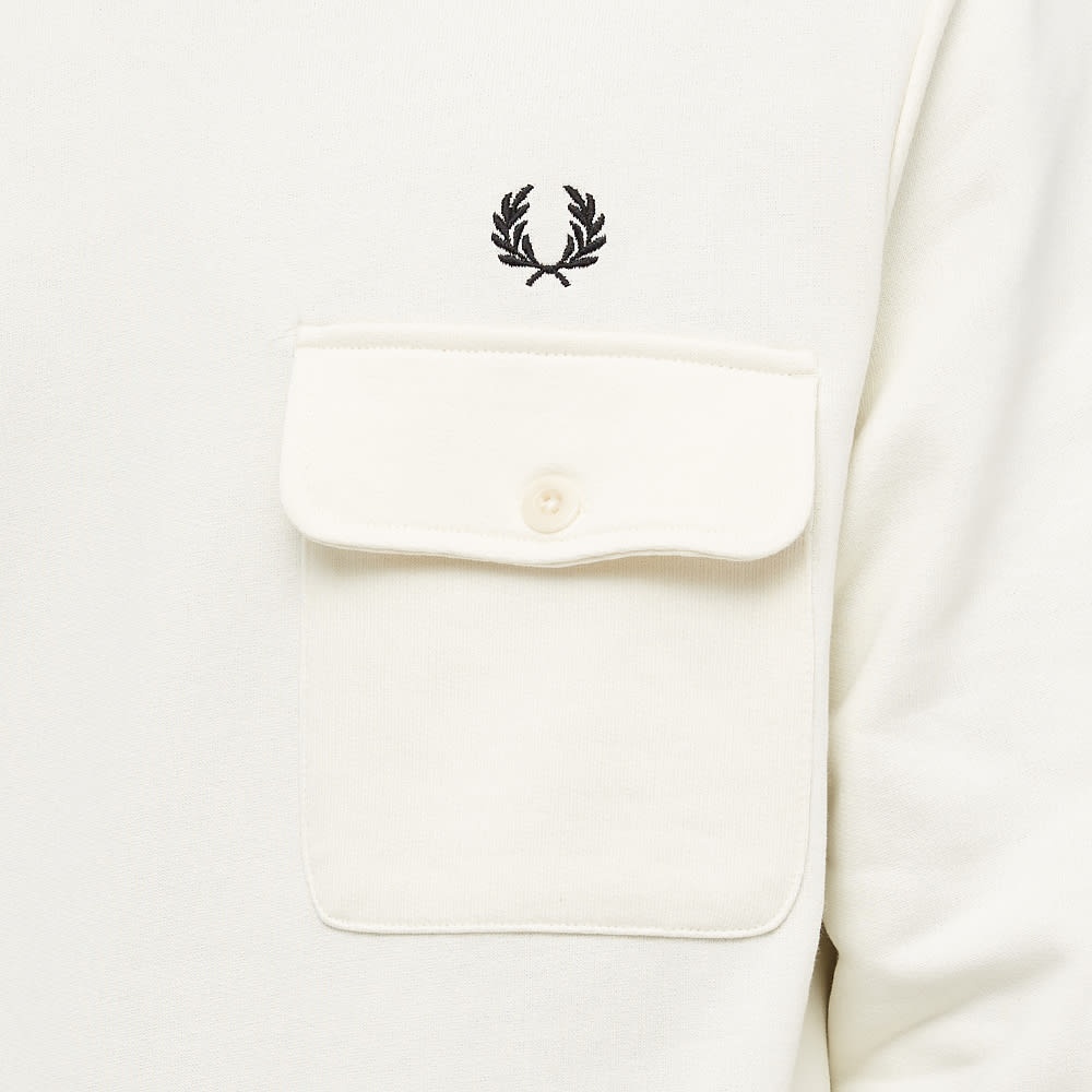 Fred Perry Button Down Pocket Sweat - 5