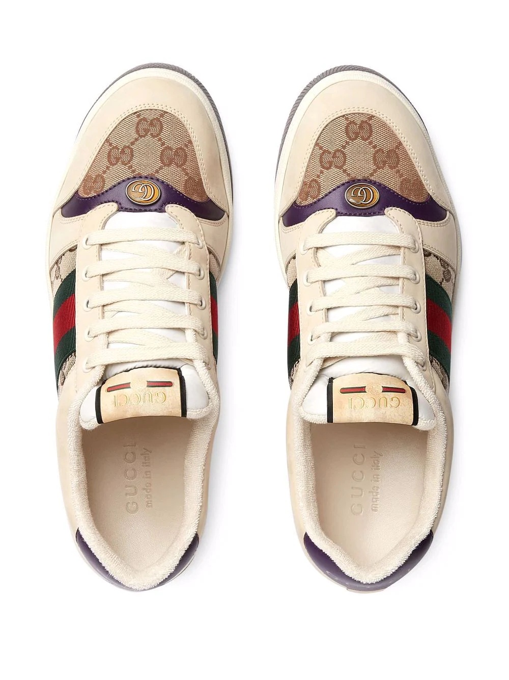 Screener lace-up sneakers - 4