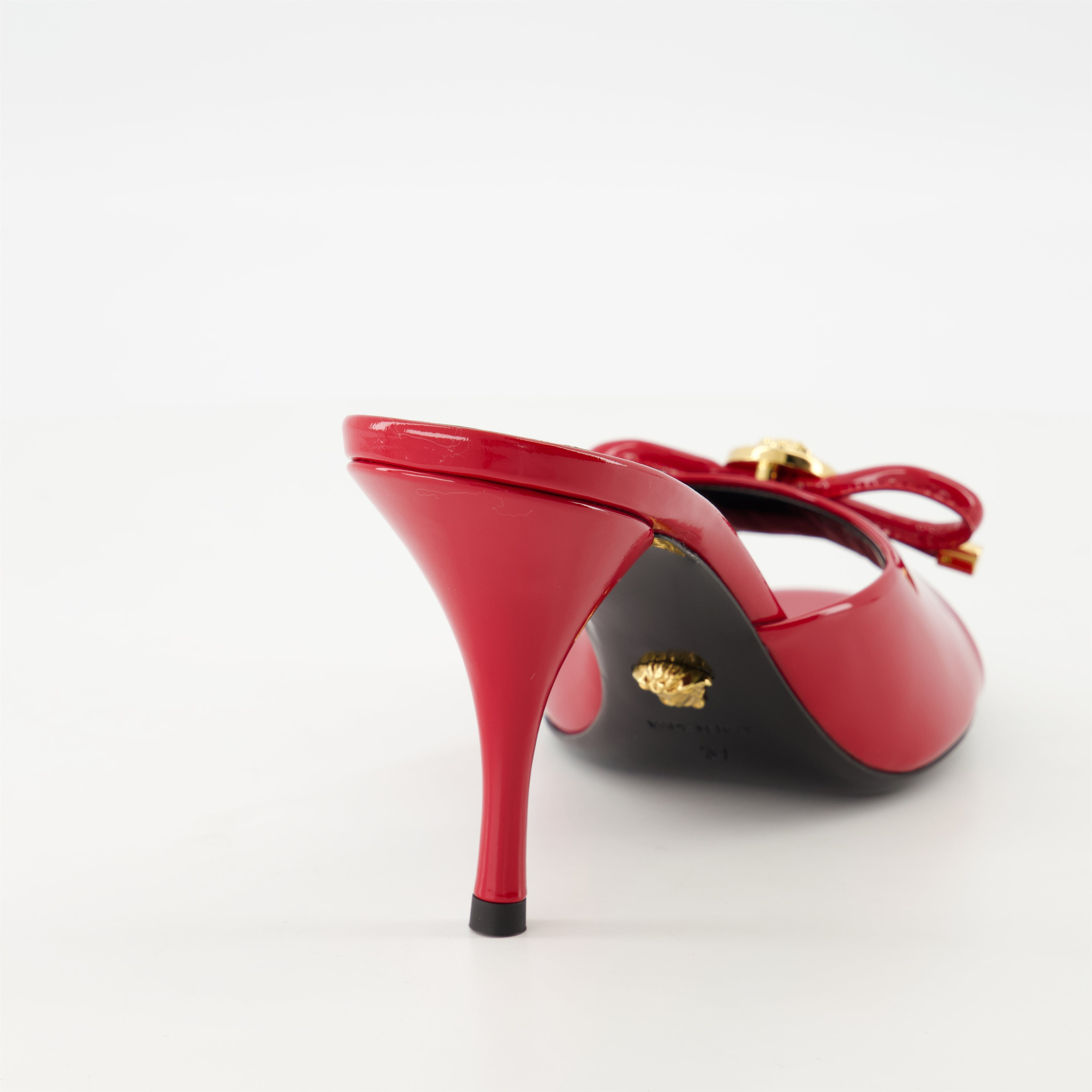 Mules à talon Bow - 4
