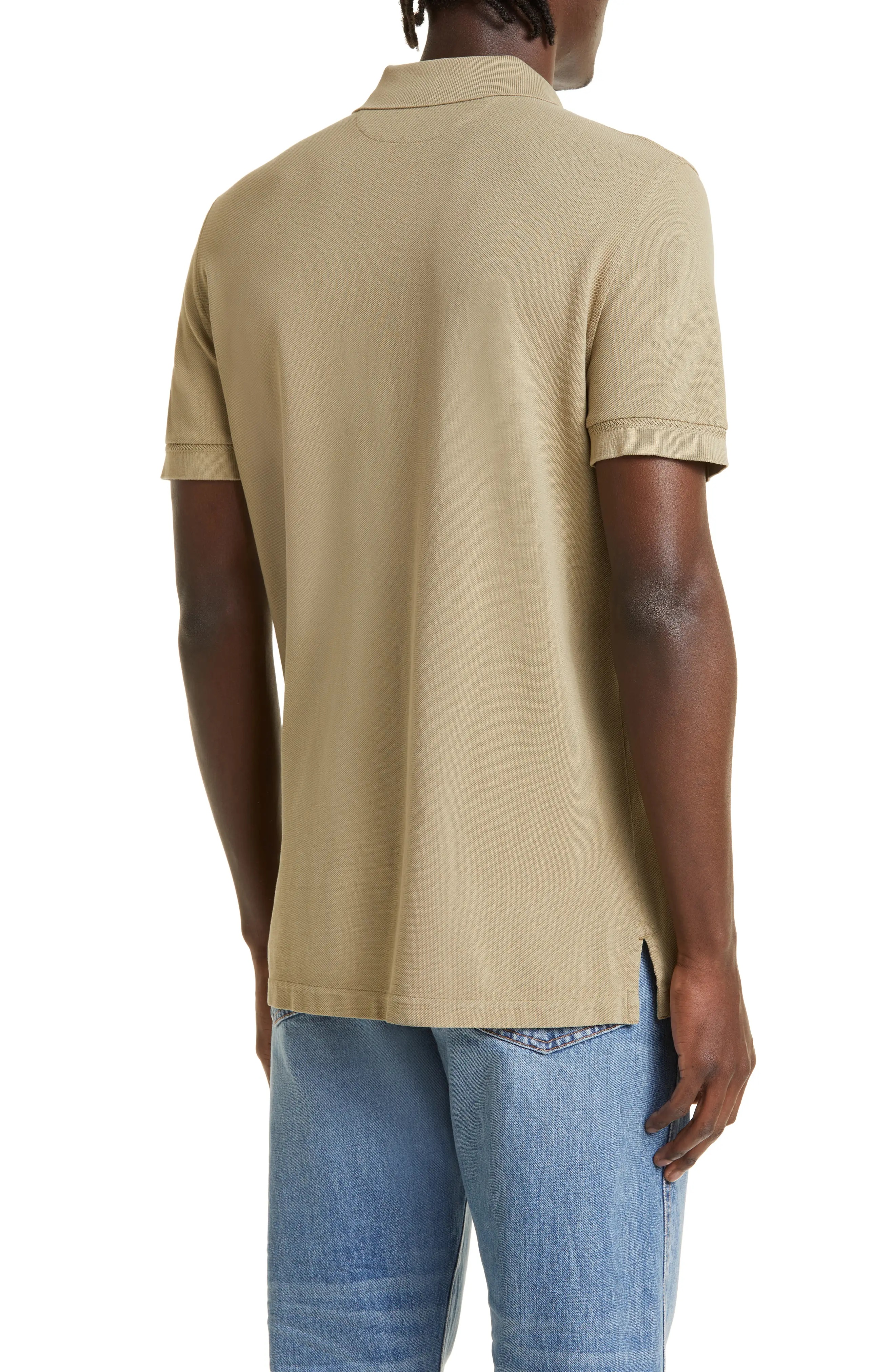 Short Sleeve Cotton Piqué Polo - 2