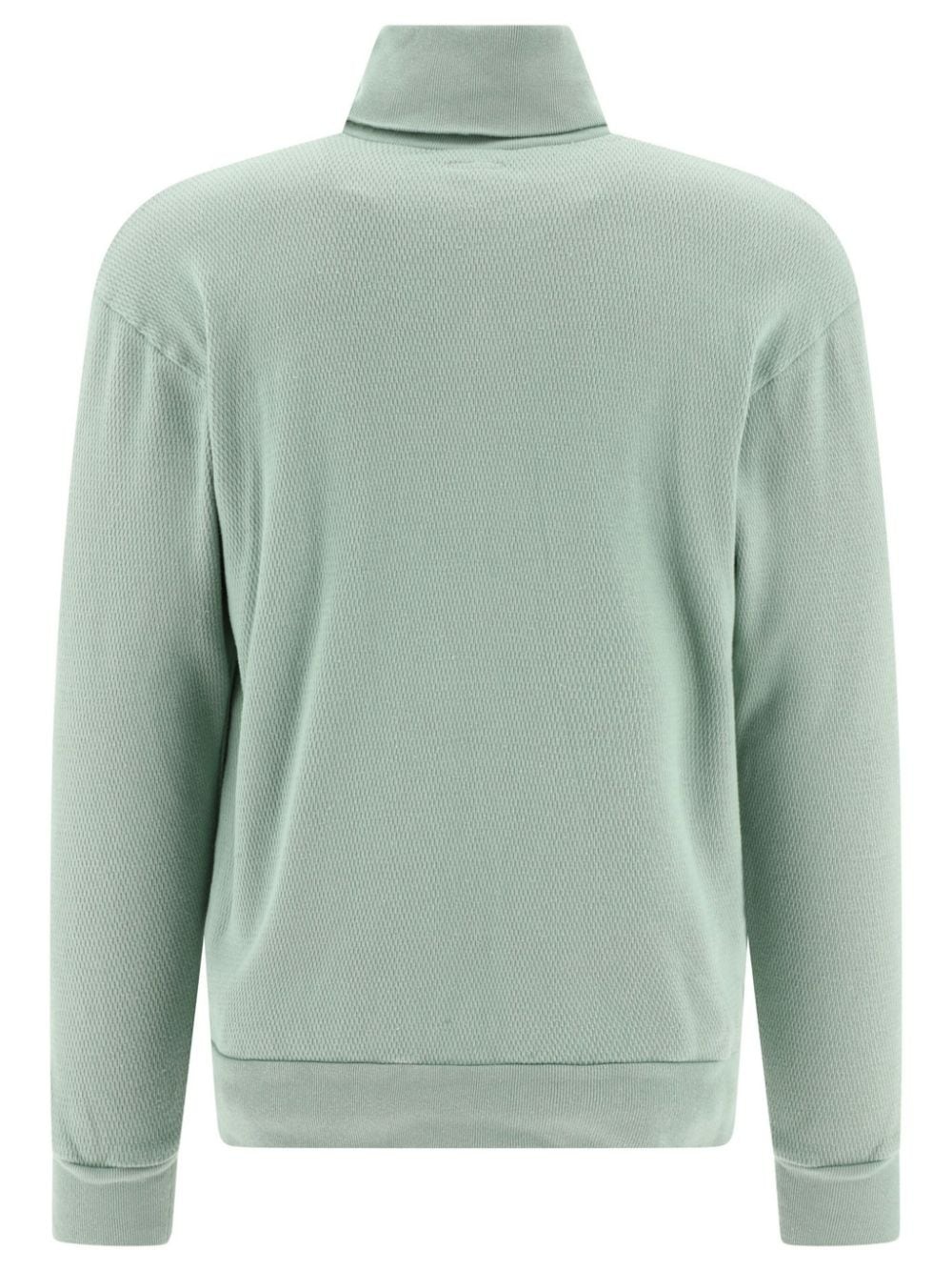 embroidered-motif cotton jumper - 2