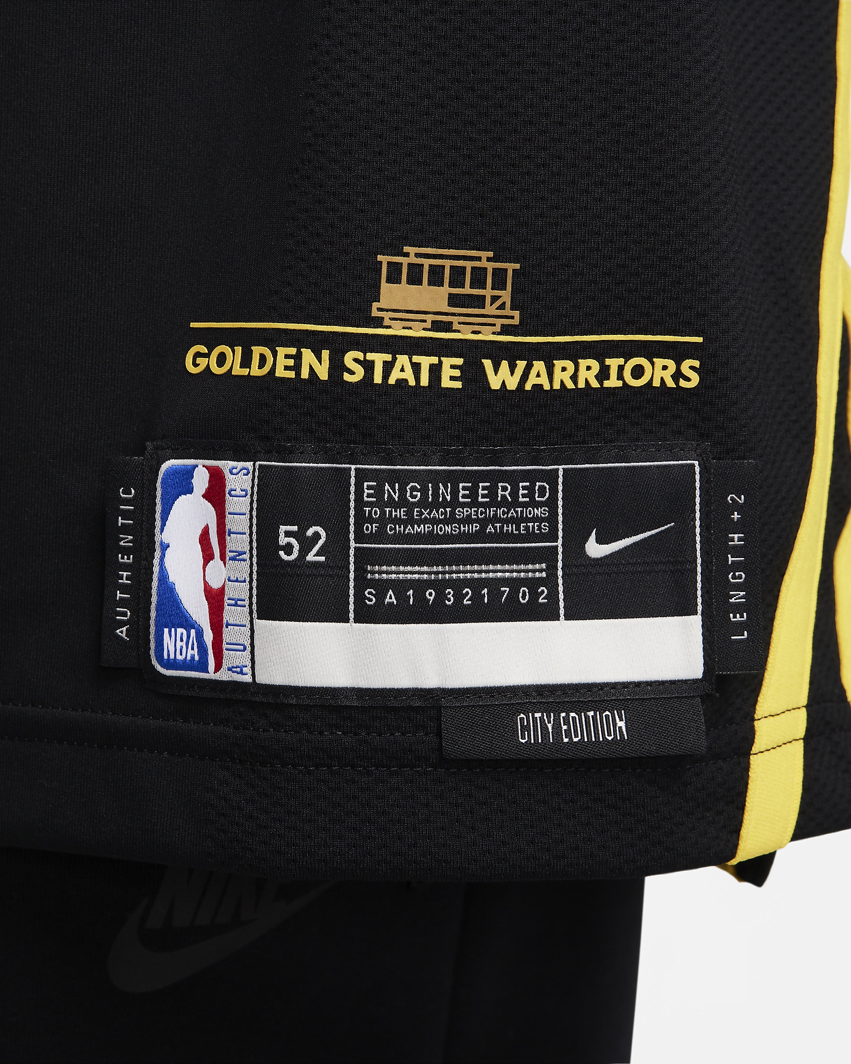 Stephen Curry Golden State Warriors 2023/24 City Edition Nike Men's Dri-FIT ADV NBA Authentic Jersey - 7