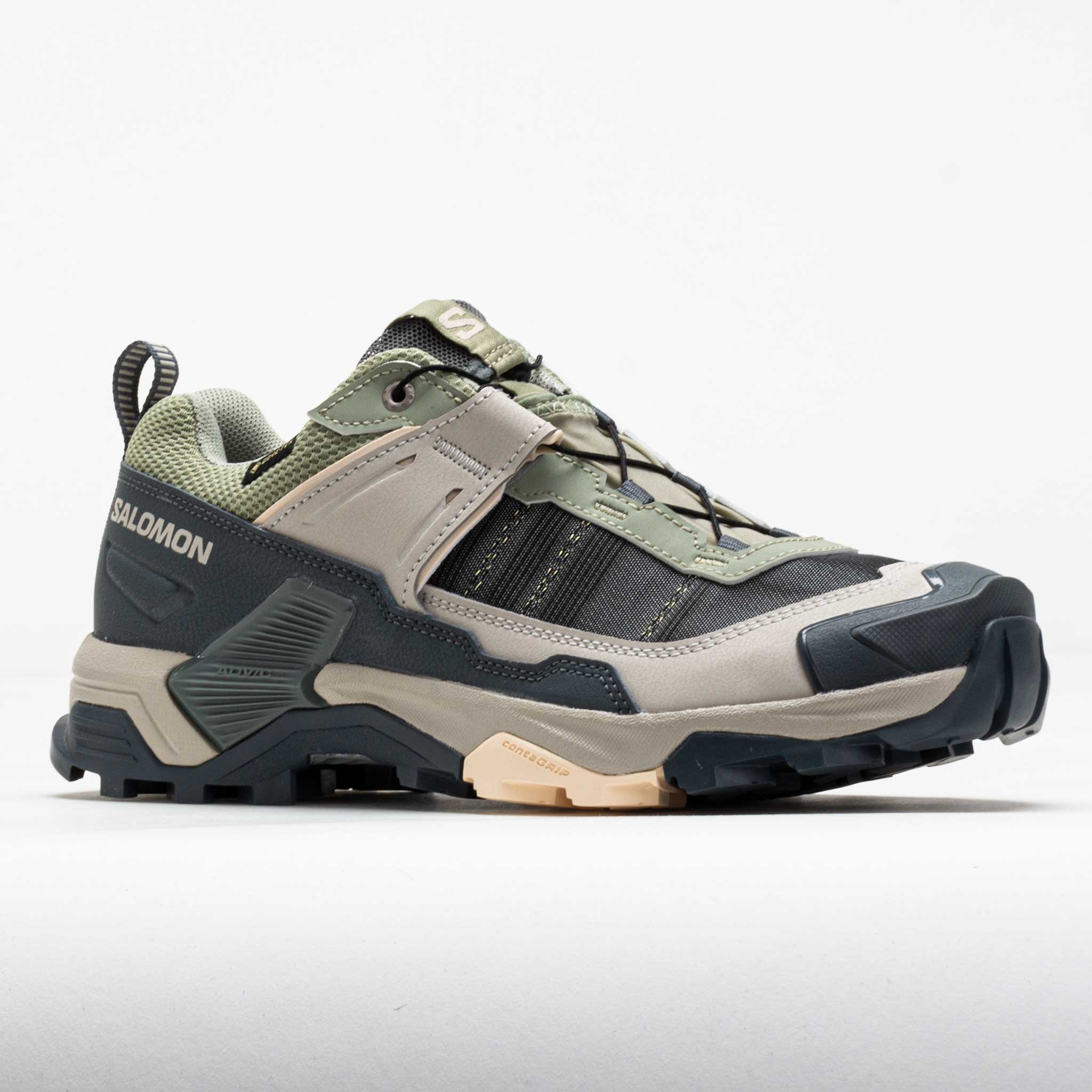 Salomon X Ultra 5 GTX Women's Seagrass/Turbulence/Tender Peach - 5
