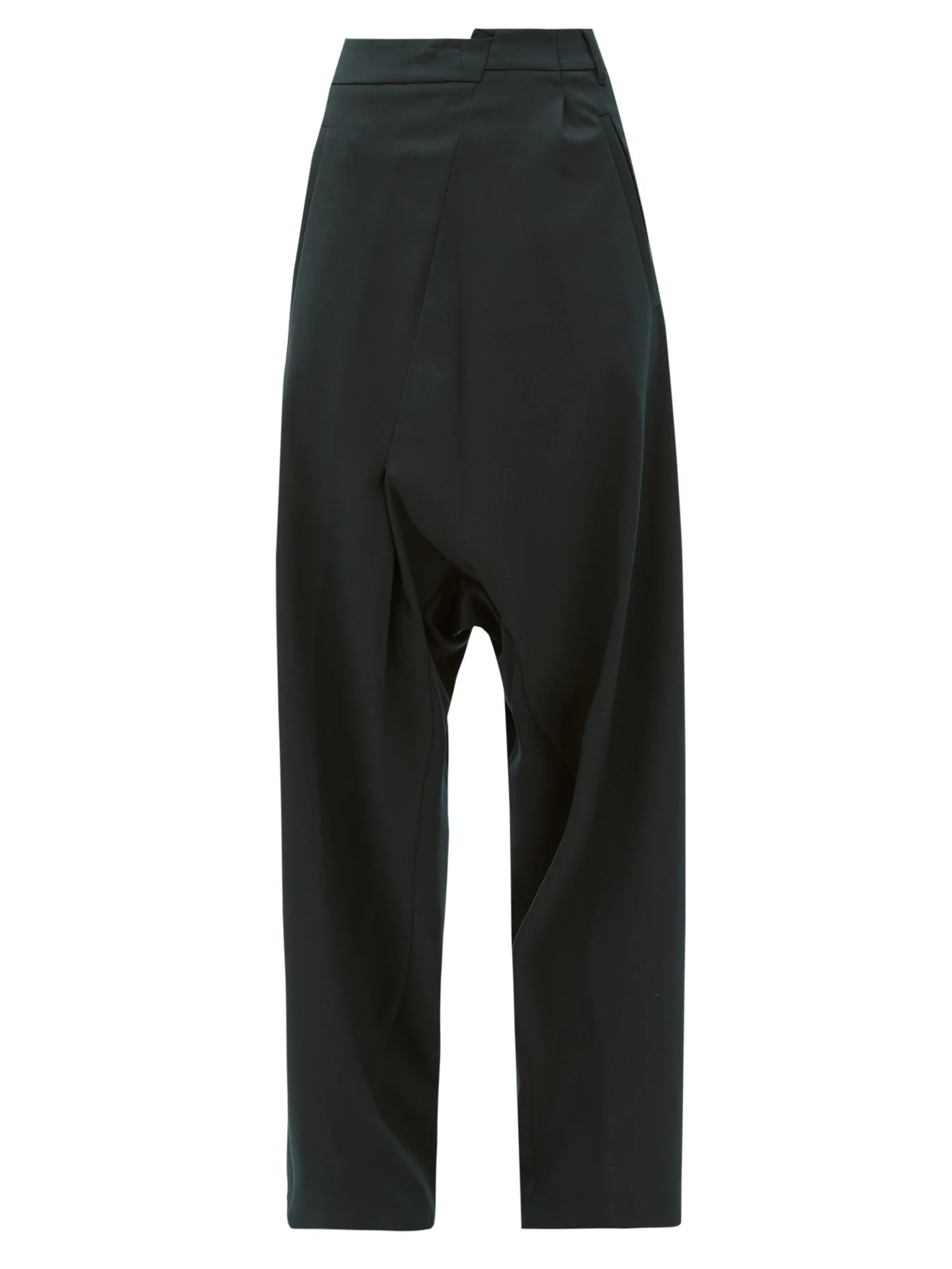 Deconstructed high-rise trousers - 1