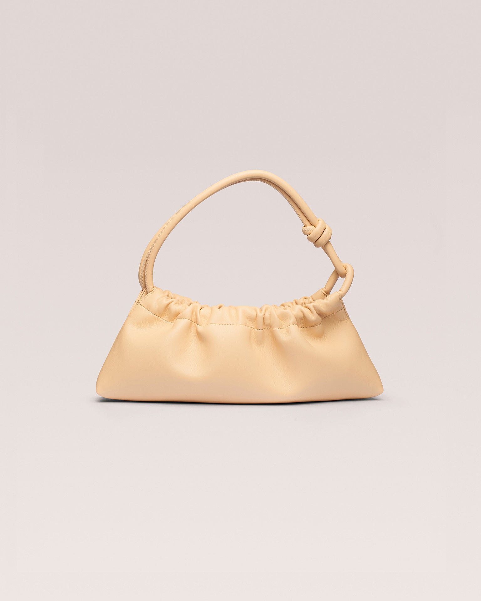 VALERIE - Vegan nappa leather bag - Eggshell - 1