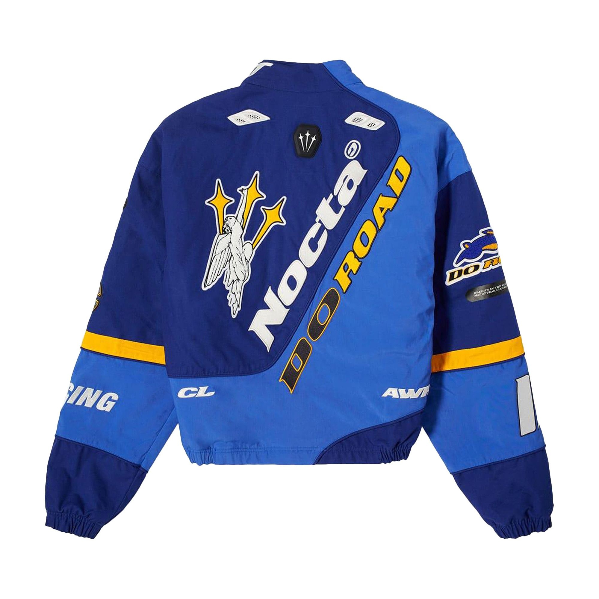 Nike x NOCTA L’Art Racing Jacket 'Deep Royal Blue/Racer Blue/Phantom' - 2