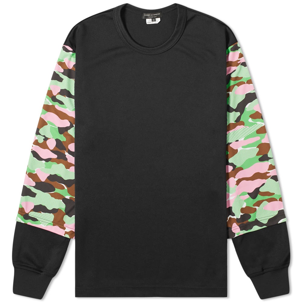 Comme des Garcons Homme Plus Long Sleeve Camo Tee - 1