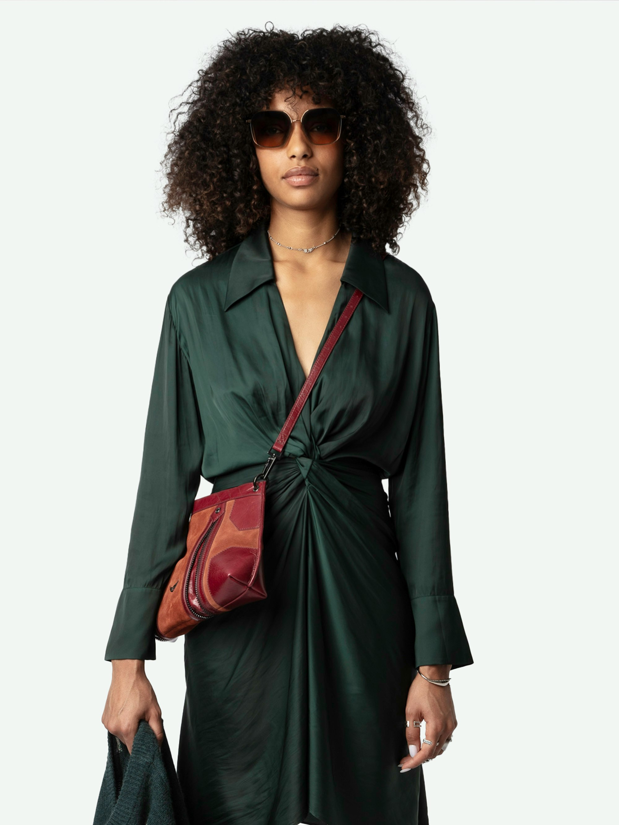 Rozo Satin Dress - 4