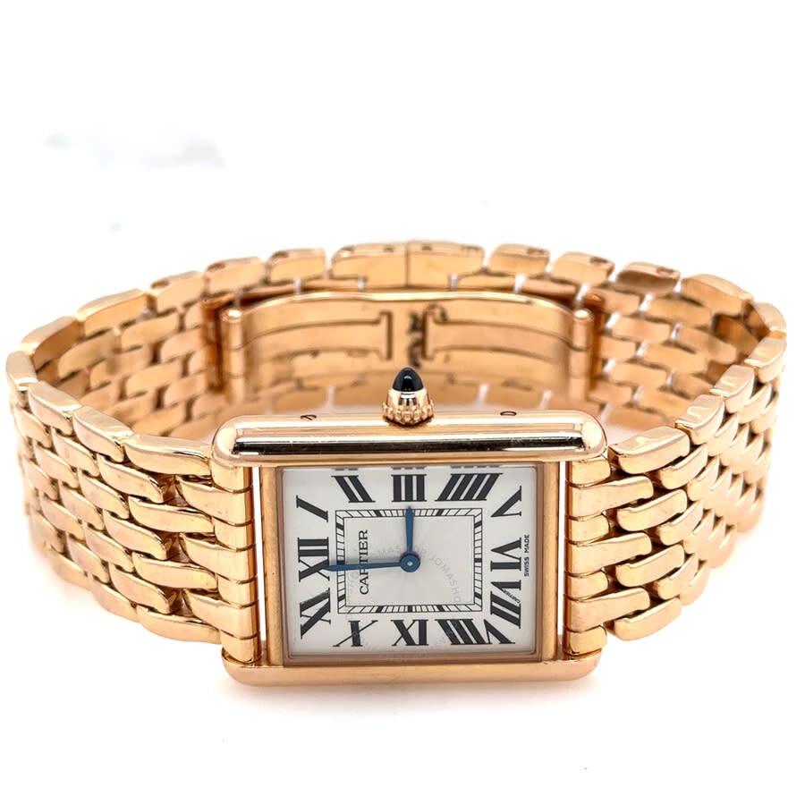 Pre-owned Cartier Tank Louis Hand Wind Silver Dial Ladies Watch WGTA0024 - 5