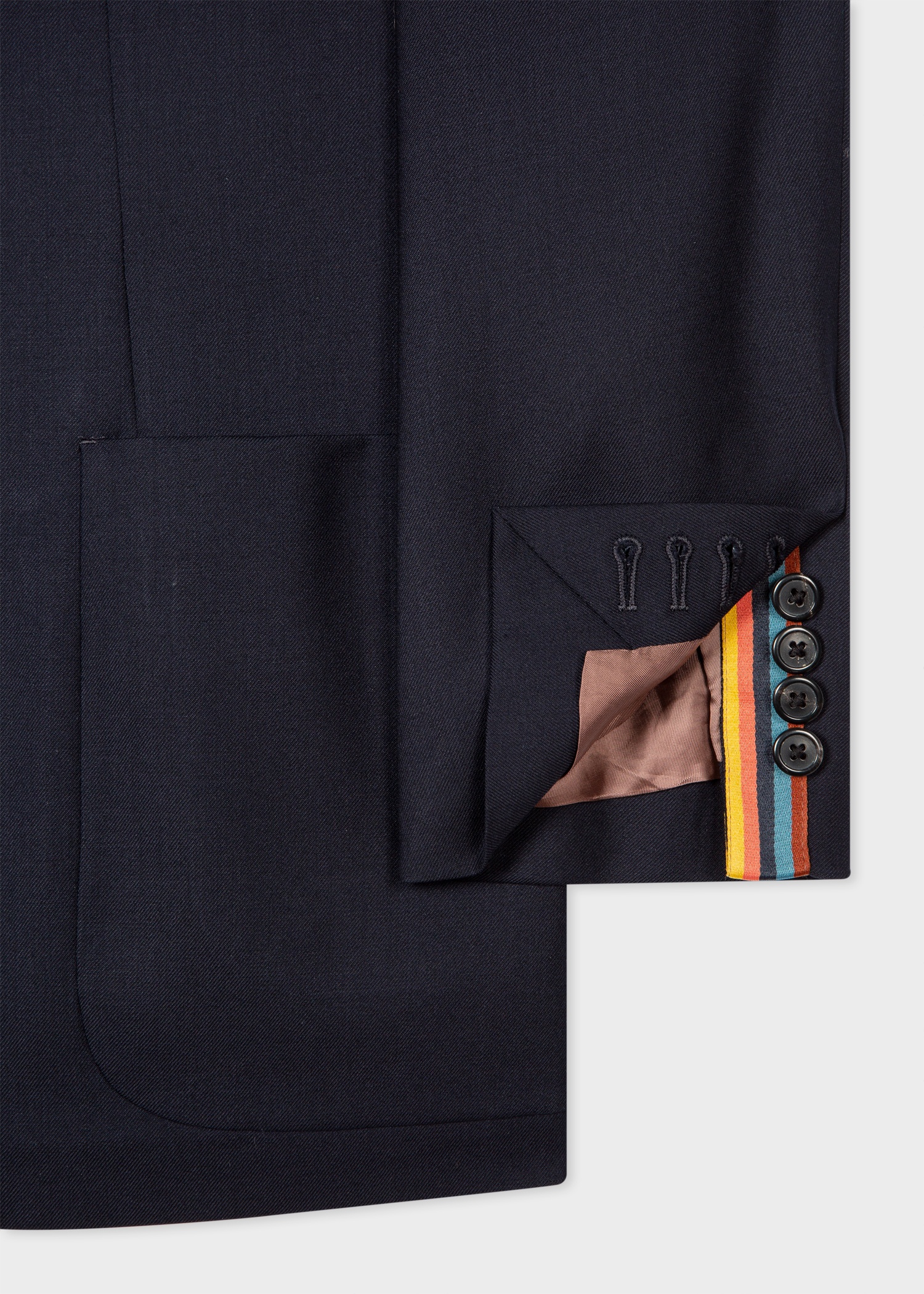 Tailored-Fit Patch-Pocket Unlined Blazer - 4
