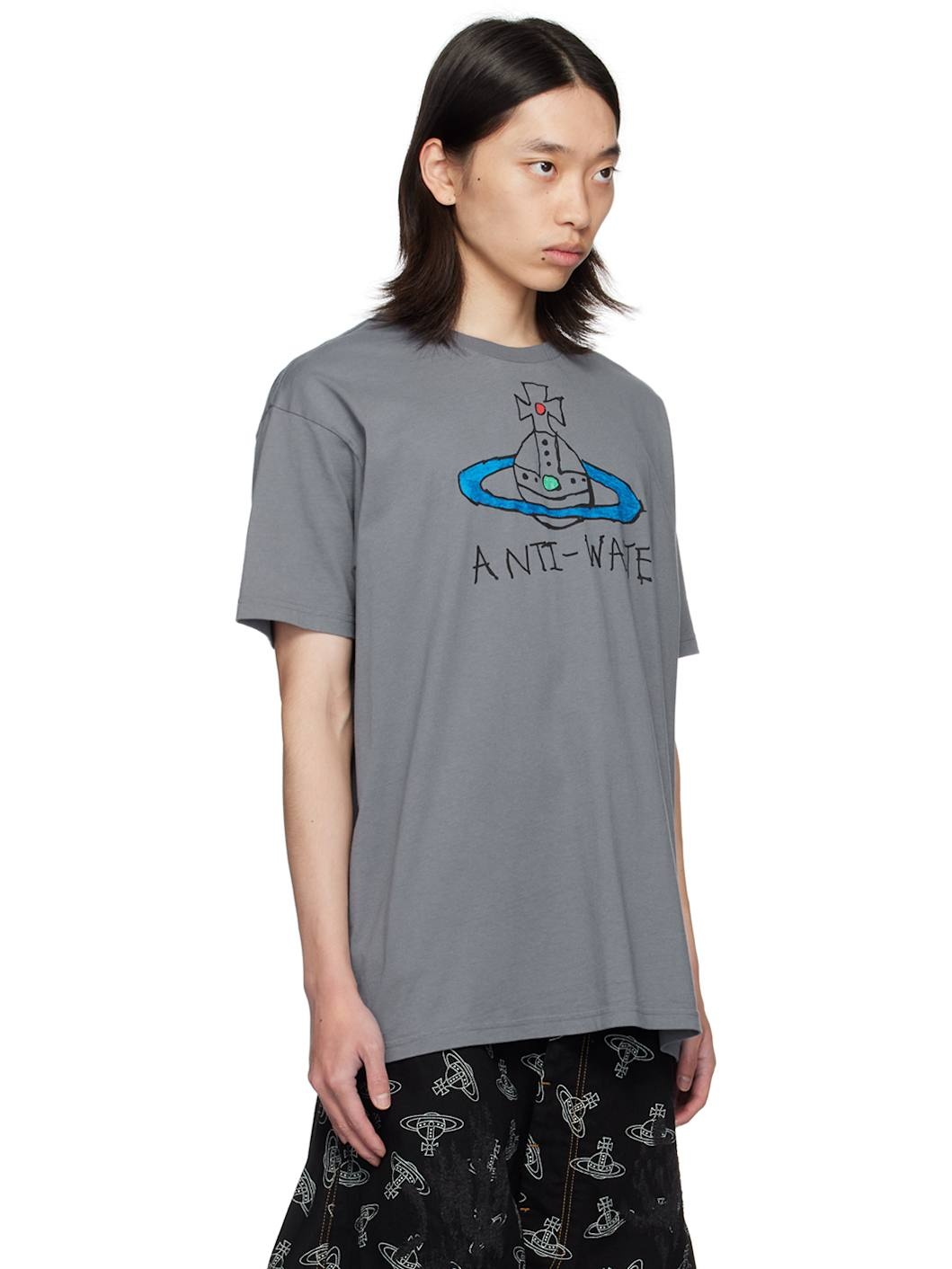 Gray 'Anti-Waste' T-Shirt - 2
