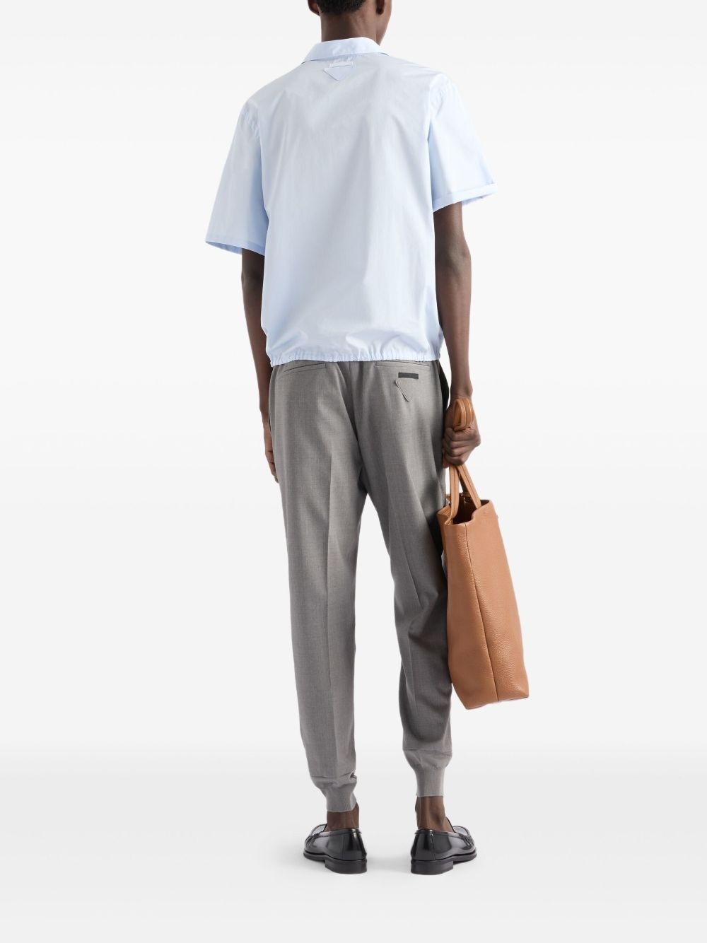 short-sleeved cotton polo shirt - 3