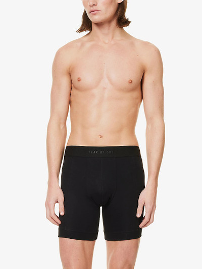 Fear of God Elasticated-waistband pack of two stretch-cotton boxer briefs outlook