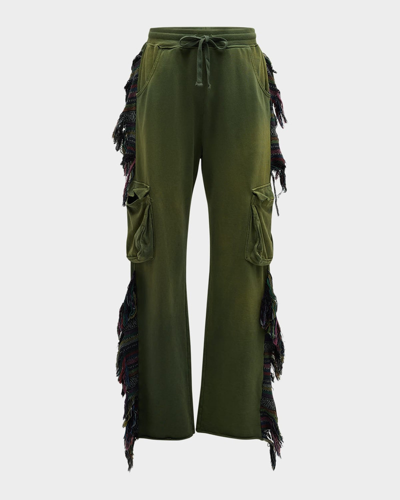 Men's Know U Riders Fringe Jogger Pants 1