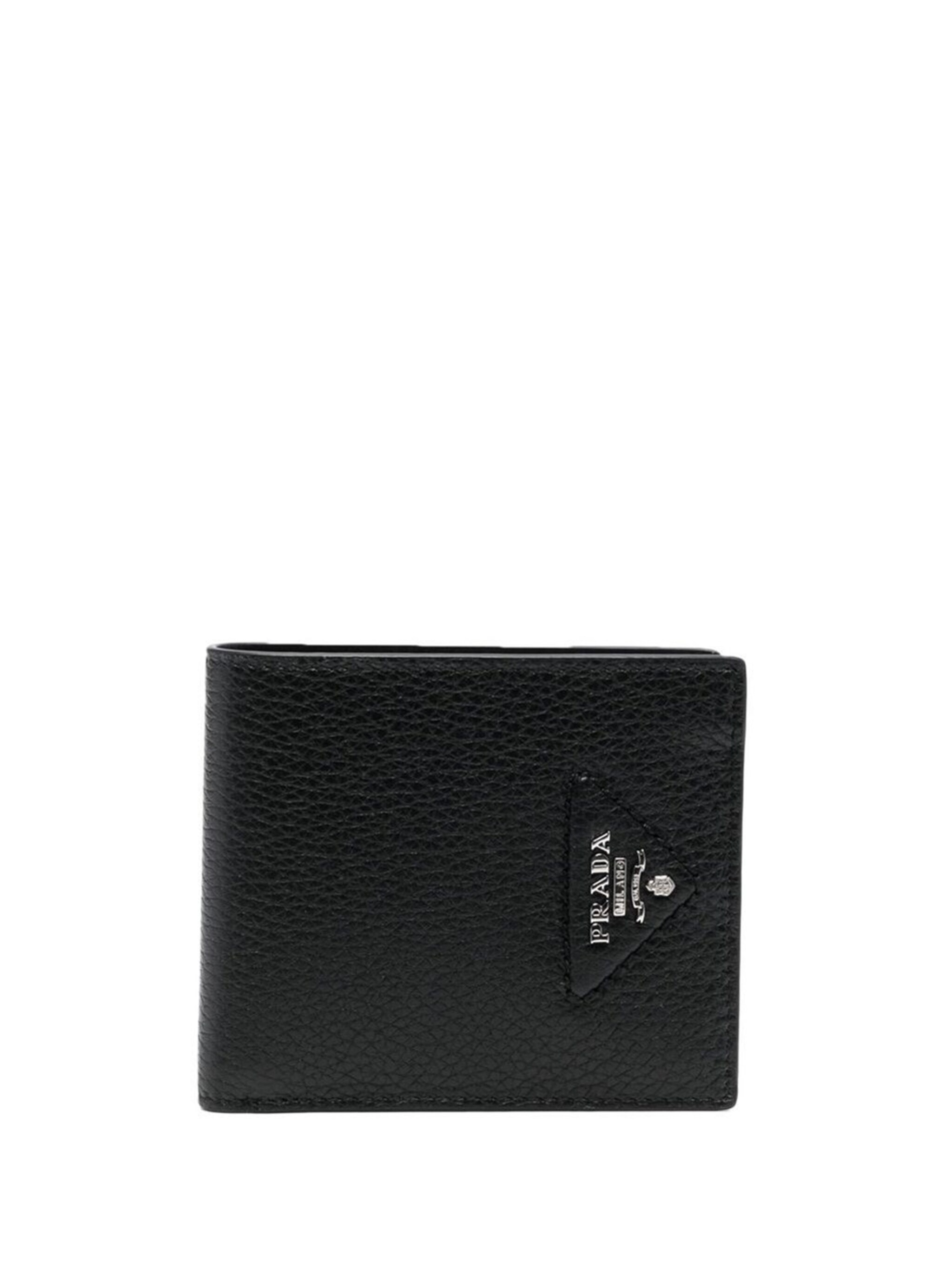 logo-plaque bi-fold wallet - 1