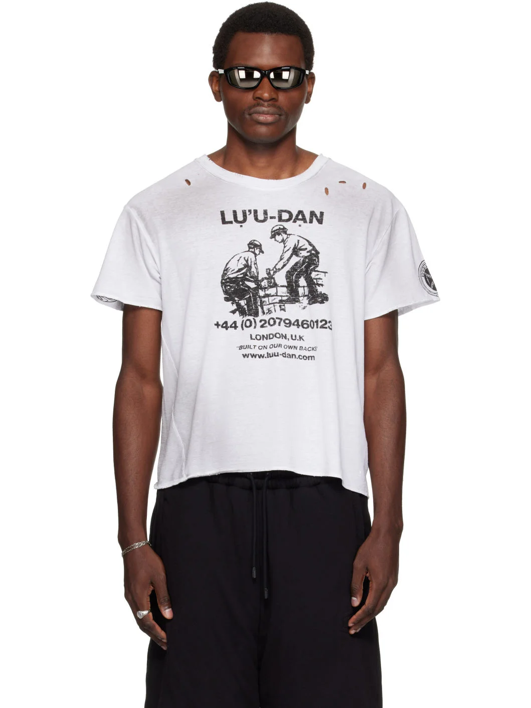 White Thrash T-shirt - 1
