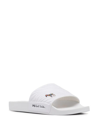 Paul Smith Summit Zebra-print sliders outlook