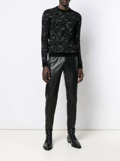 SAINT LAURENT knit jacquard jumper outlook