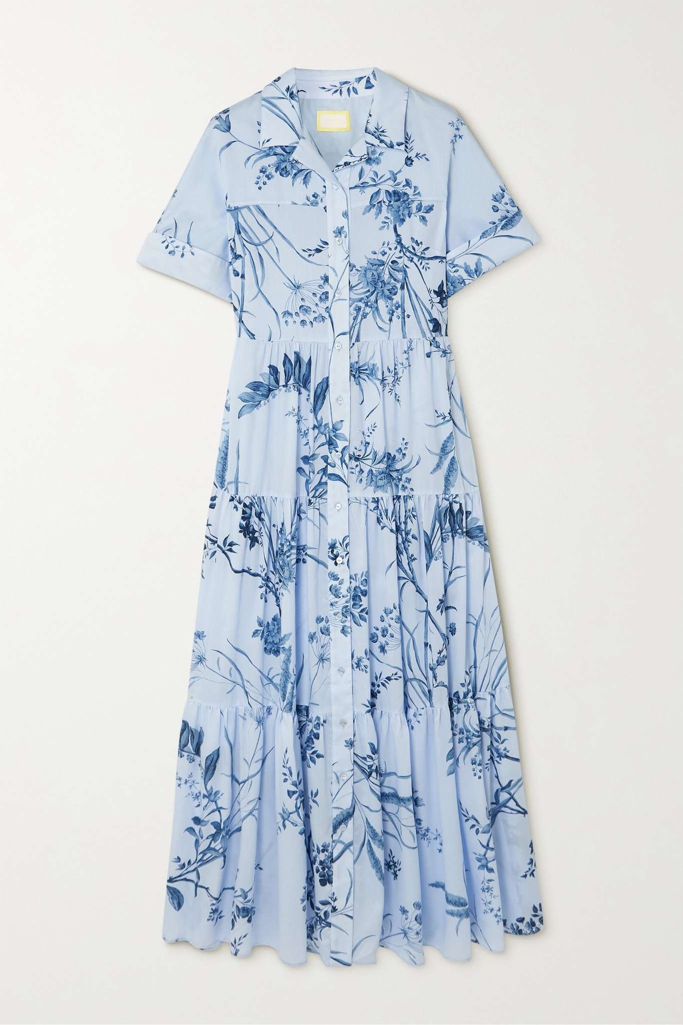 Erdem floral-print cotton dress - White