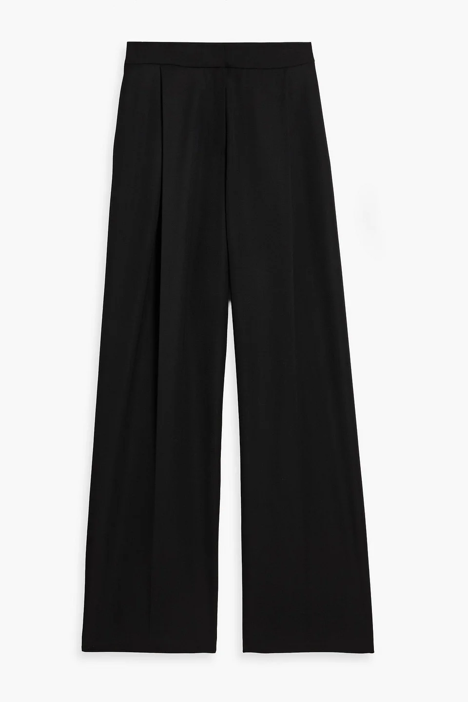 Wool-blend wide-leg pants - 1