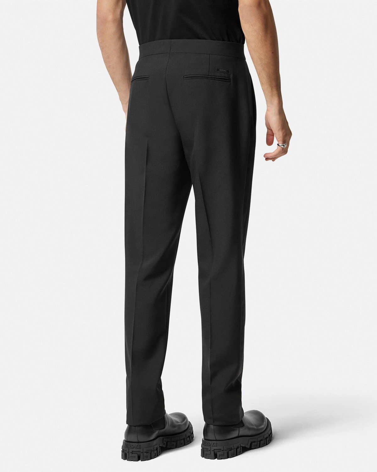Mohair-Blend Formal Pants - 5