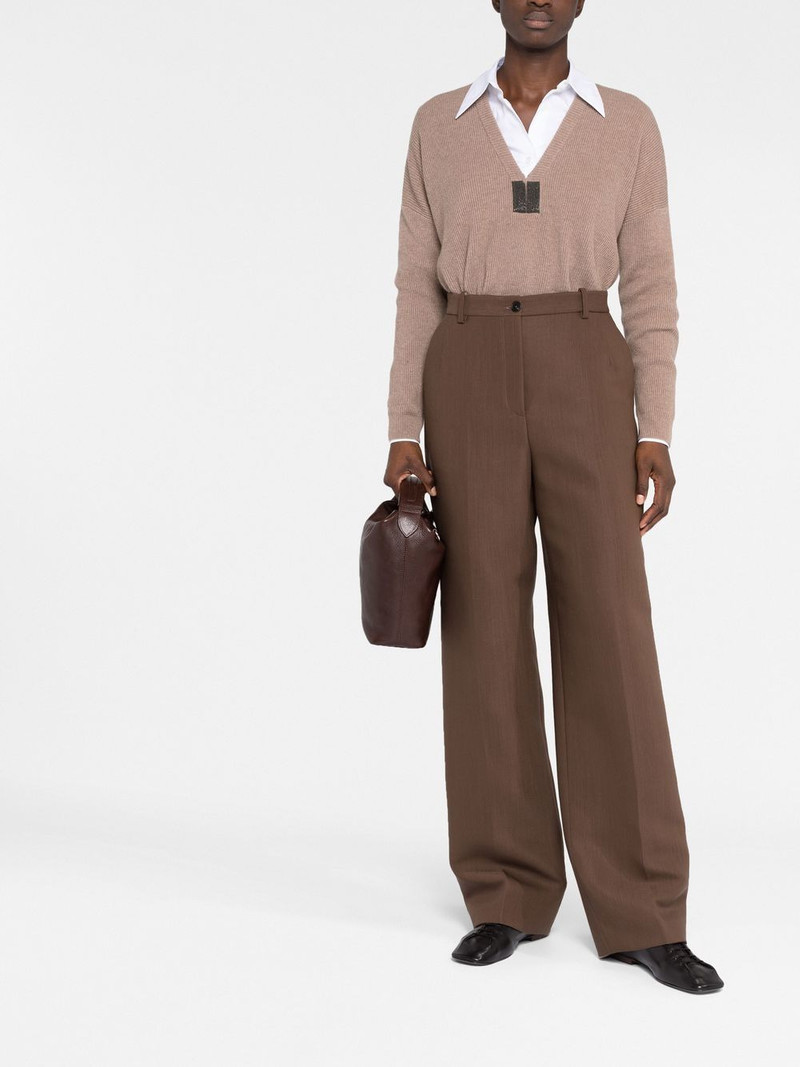 The Row Hose wide-leg trousers outlook