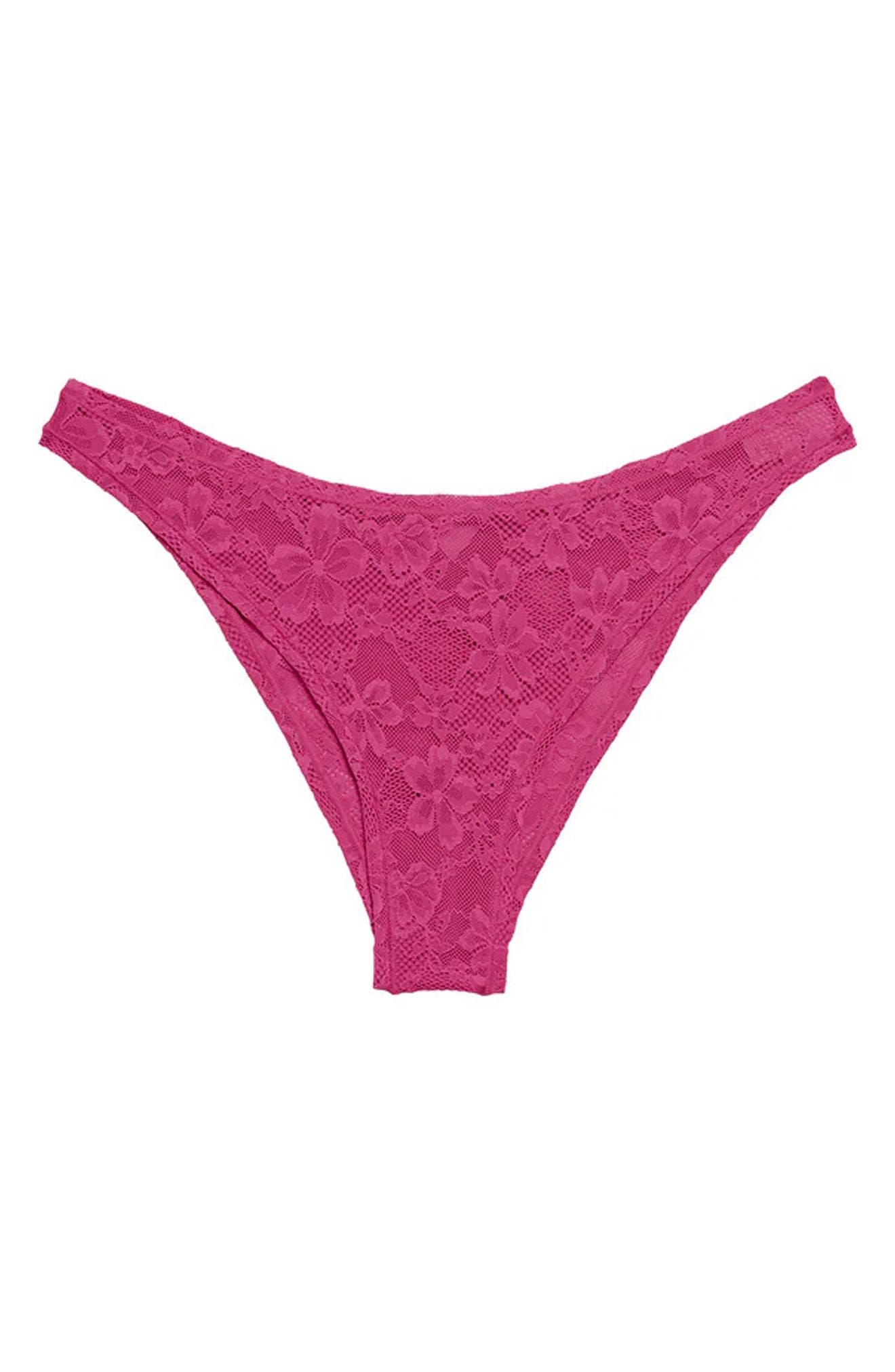Fleur Du Mal Le Stretch Lace Cheeky Briefs in Big Spender at Nordstrom - 4