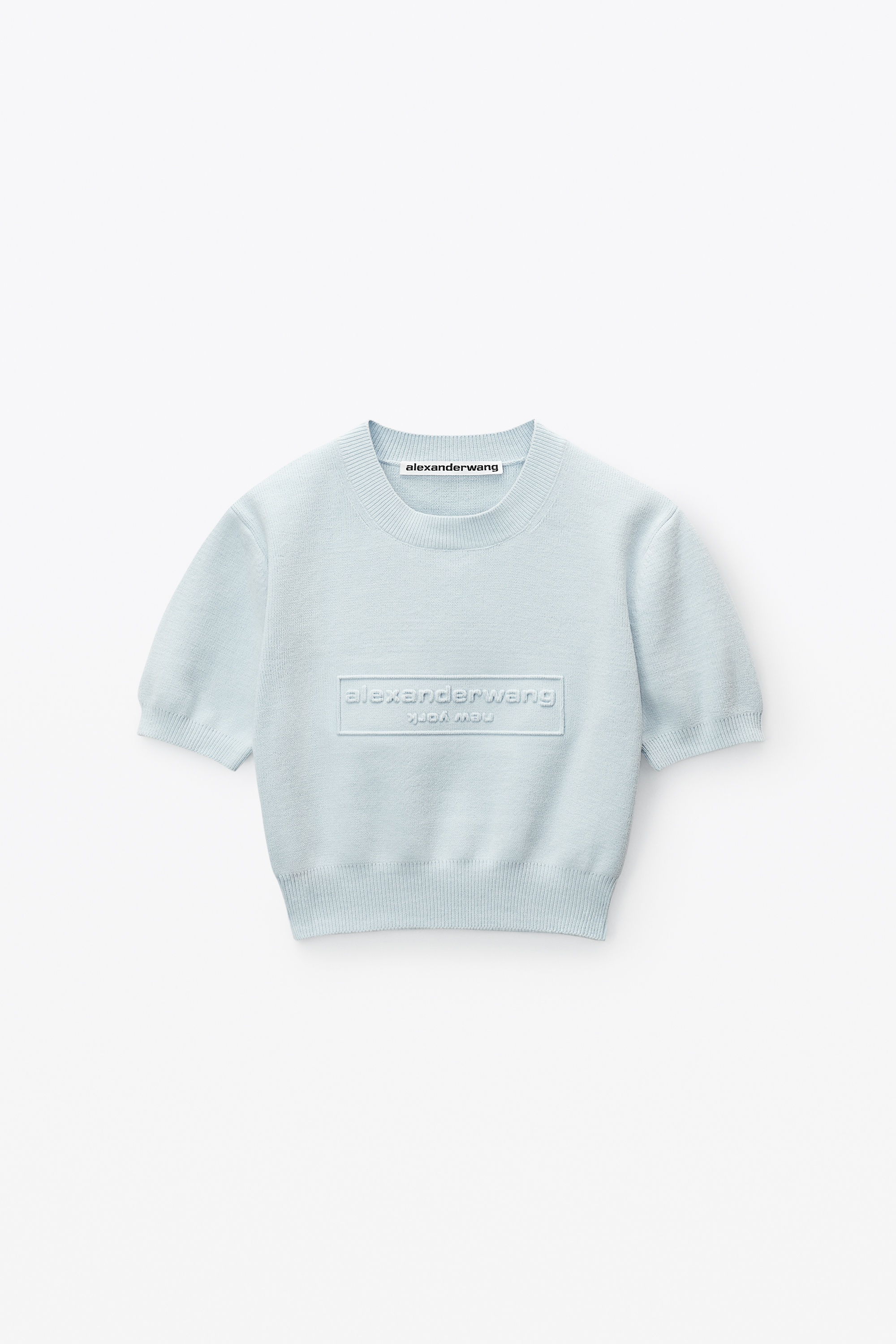 絶対持ちたい【alexanderwang】sweater tee in ribbed chenille Alexander Wang SWEATER TEE IN RIBBED CHENILLE | REVERSIBLE