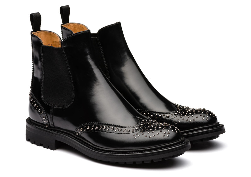 Church's Aura met. 2
Polished Fumè Chelsea Boot Stud Black outlook
