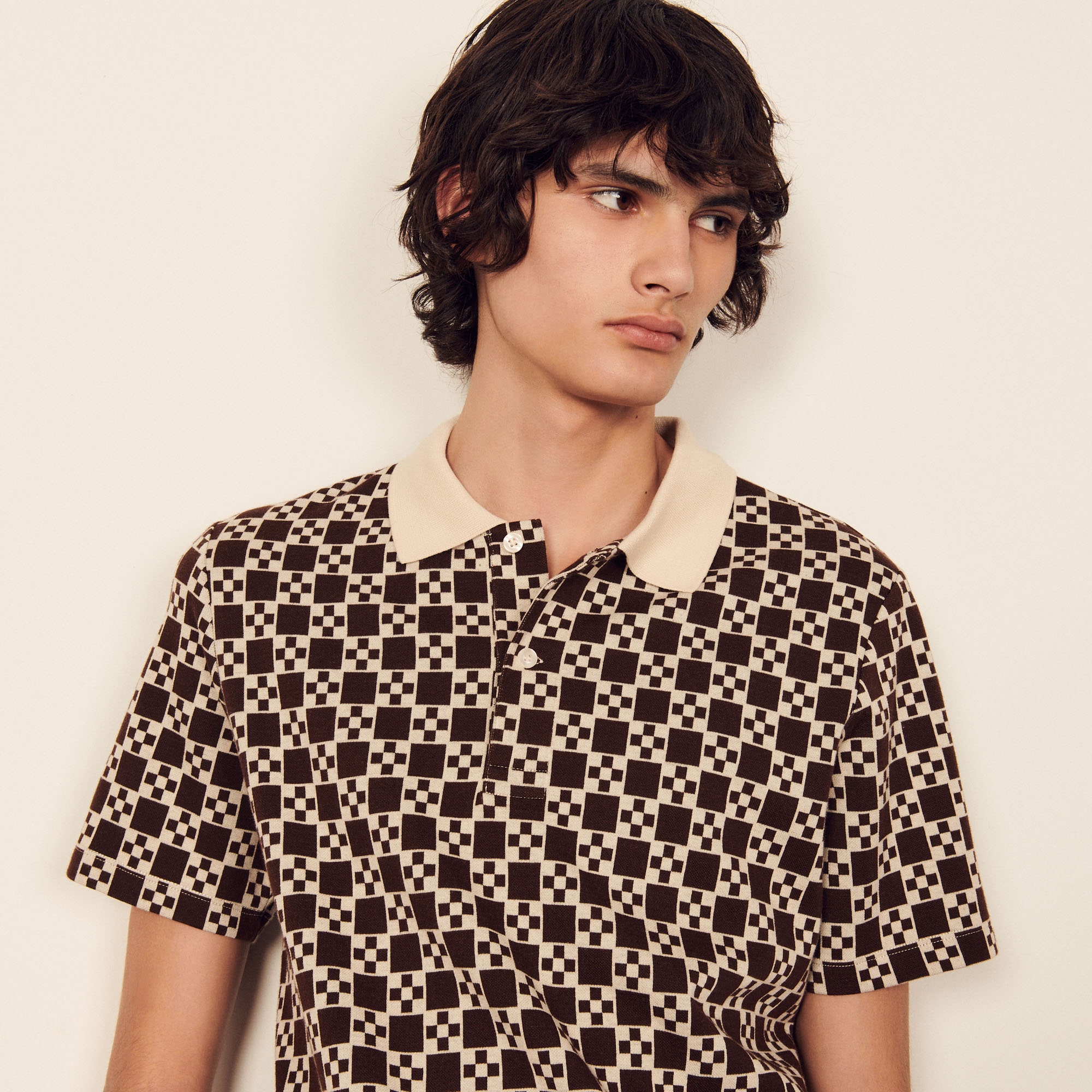 Jacquard polo shirt - 2