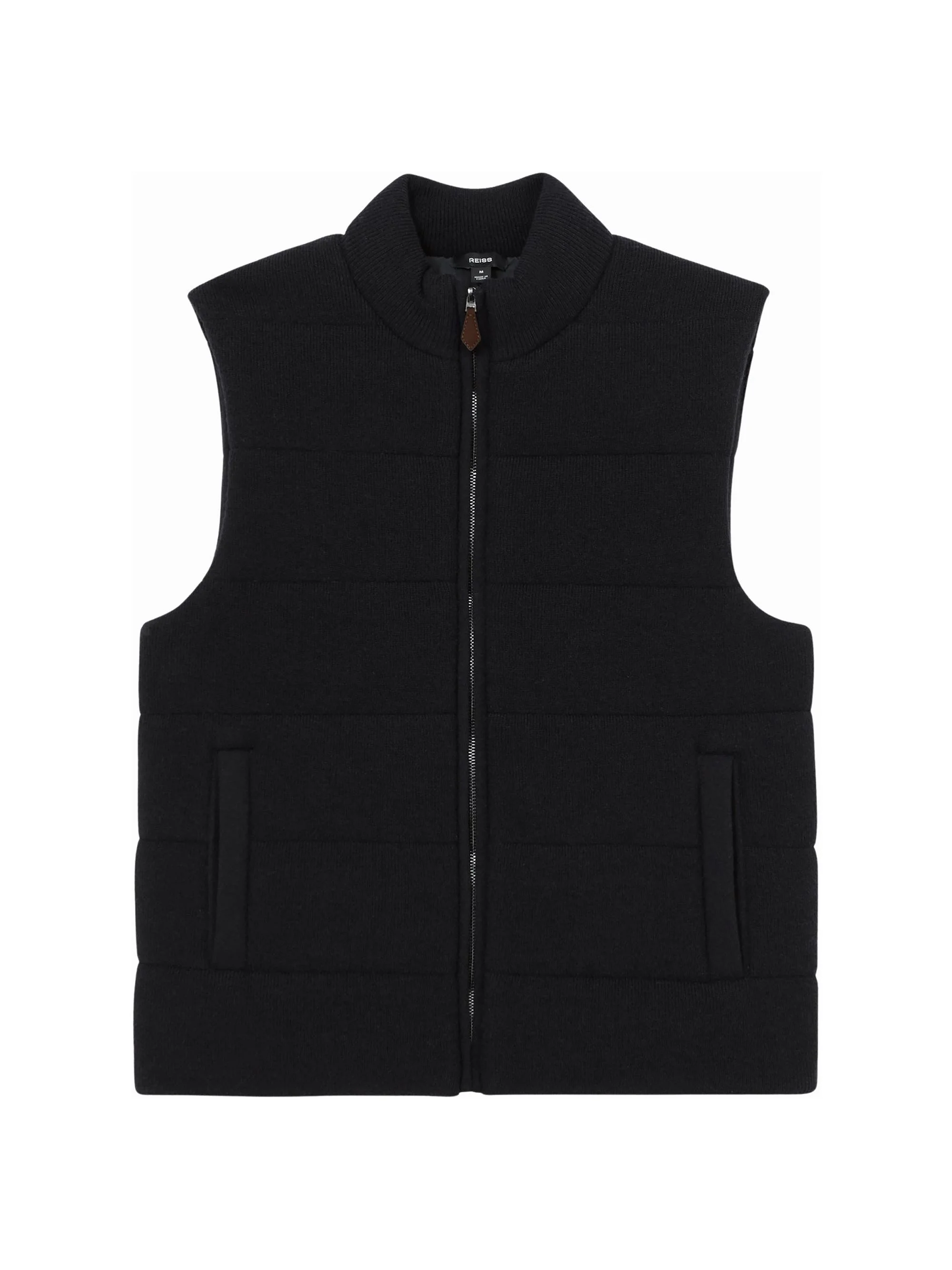 Men's Otley Rib-Knit Vest - Navy - 1