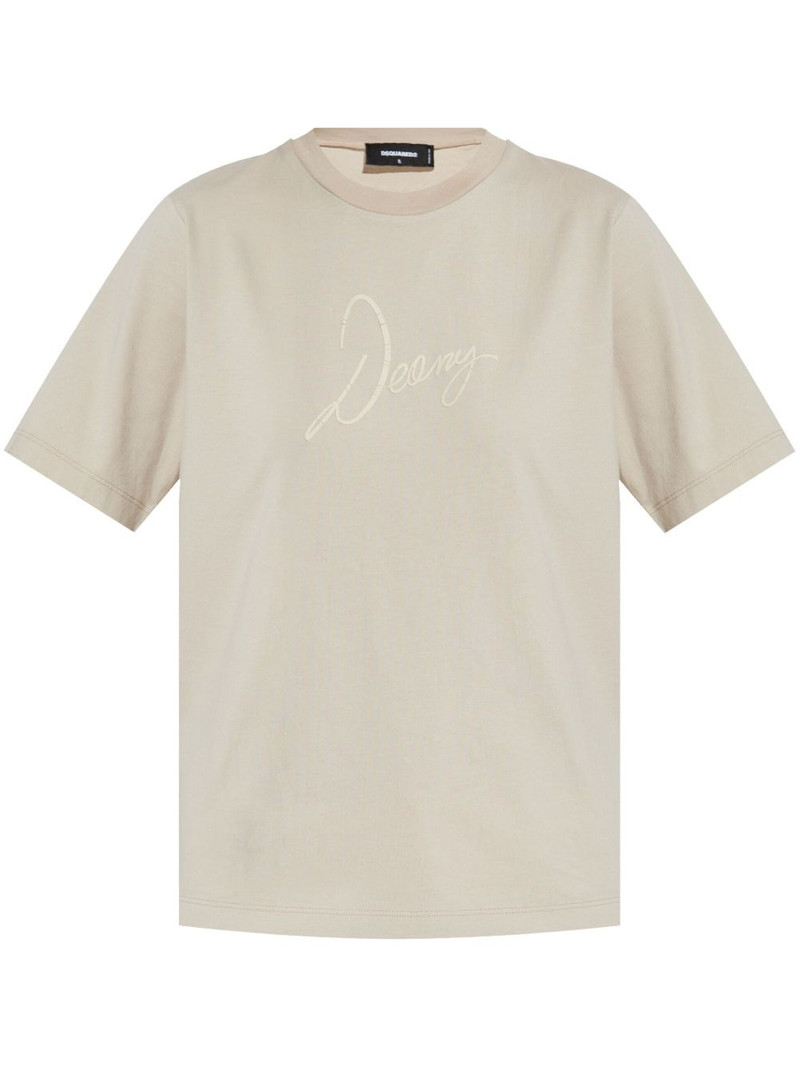 text-print T-shirt 1