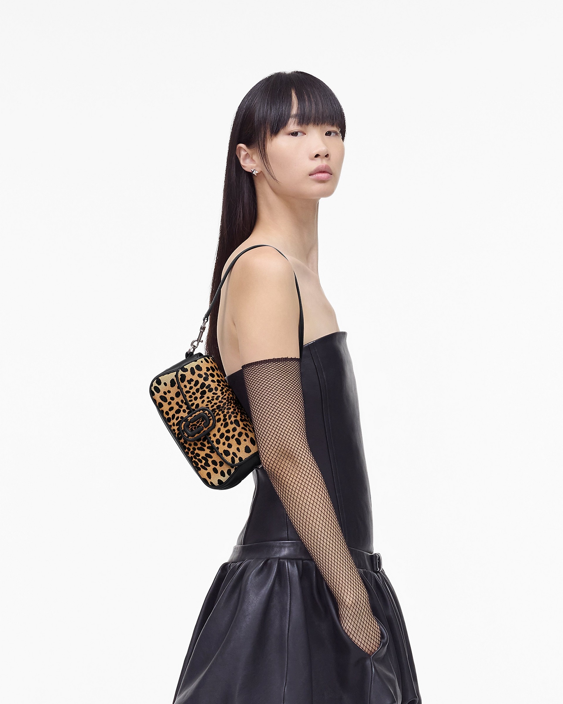 THE CHEETAH HAIRCALF CLOVER SHOULDER BAG - 2