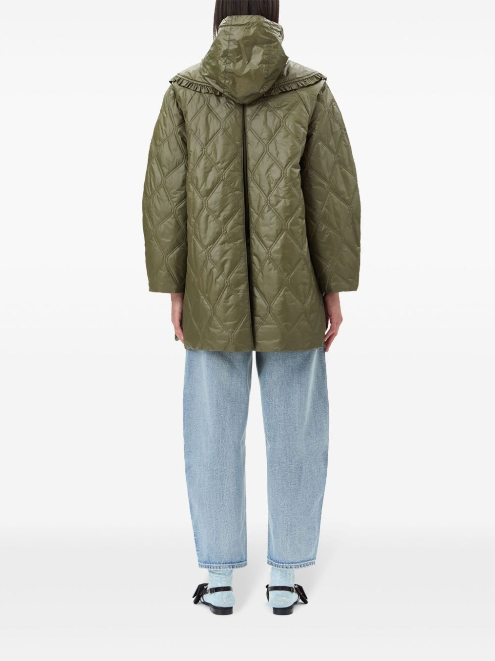 Quilted short jacket - 6