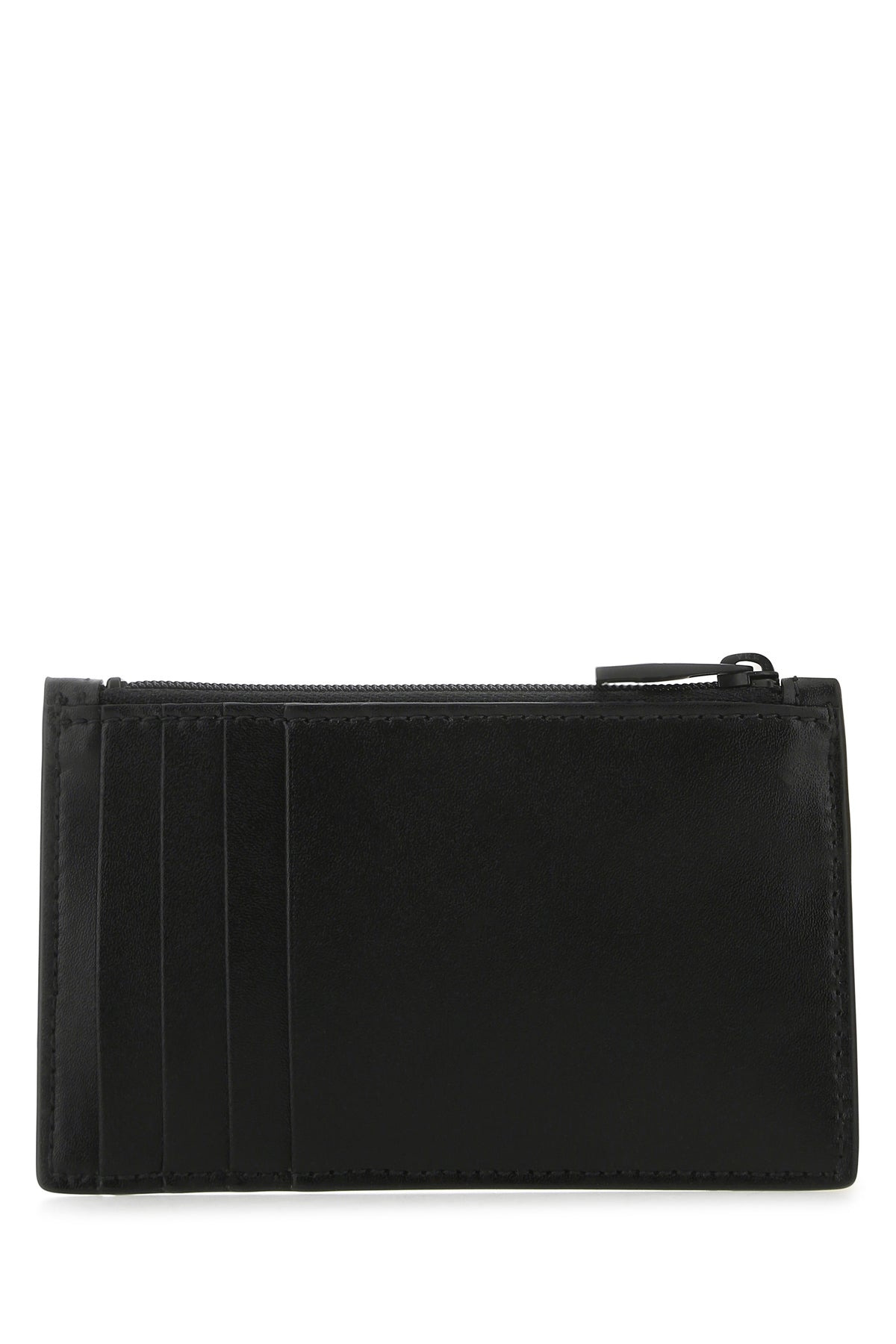 Black leather card holder - 3