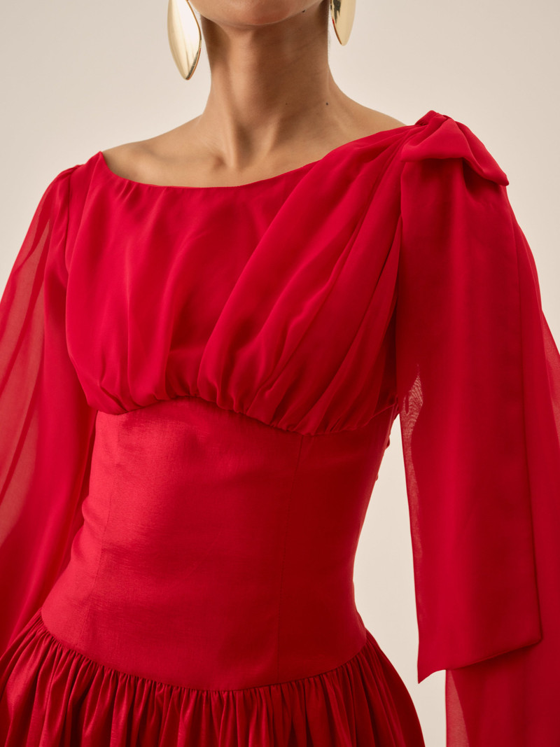 For Love & Lemons Lucia Mini Dress outlook