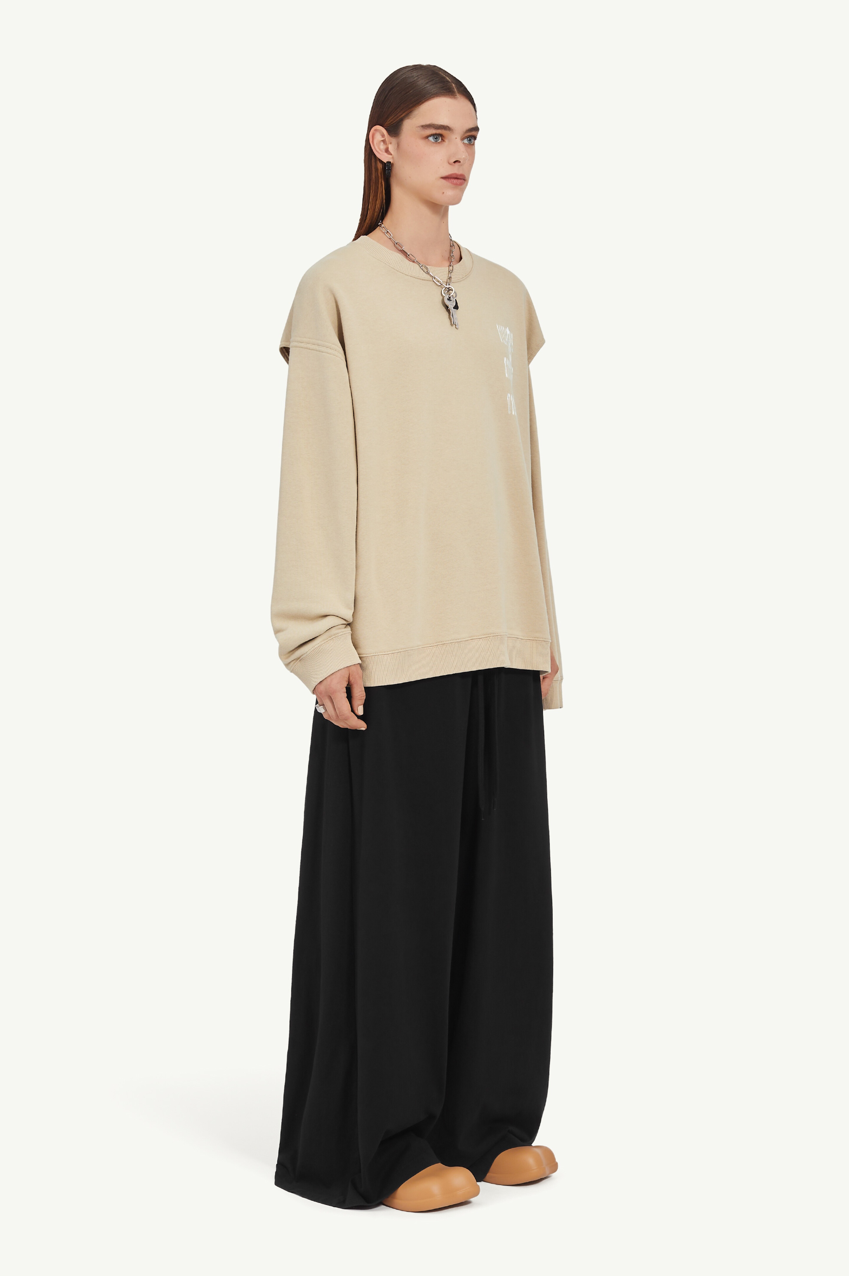 Unbrushed Jersey Sweatshirt - 3