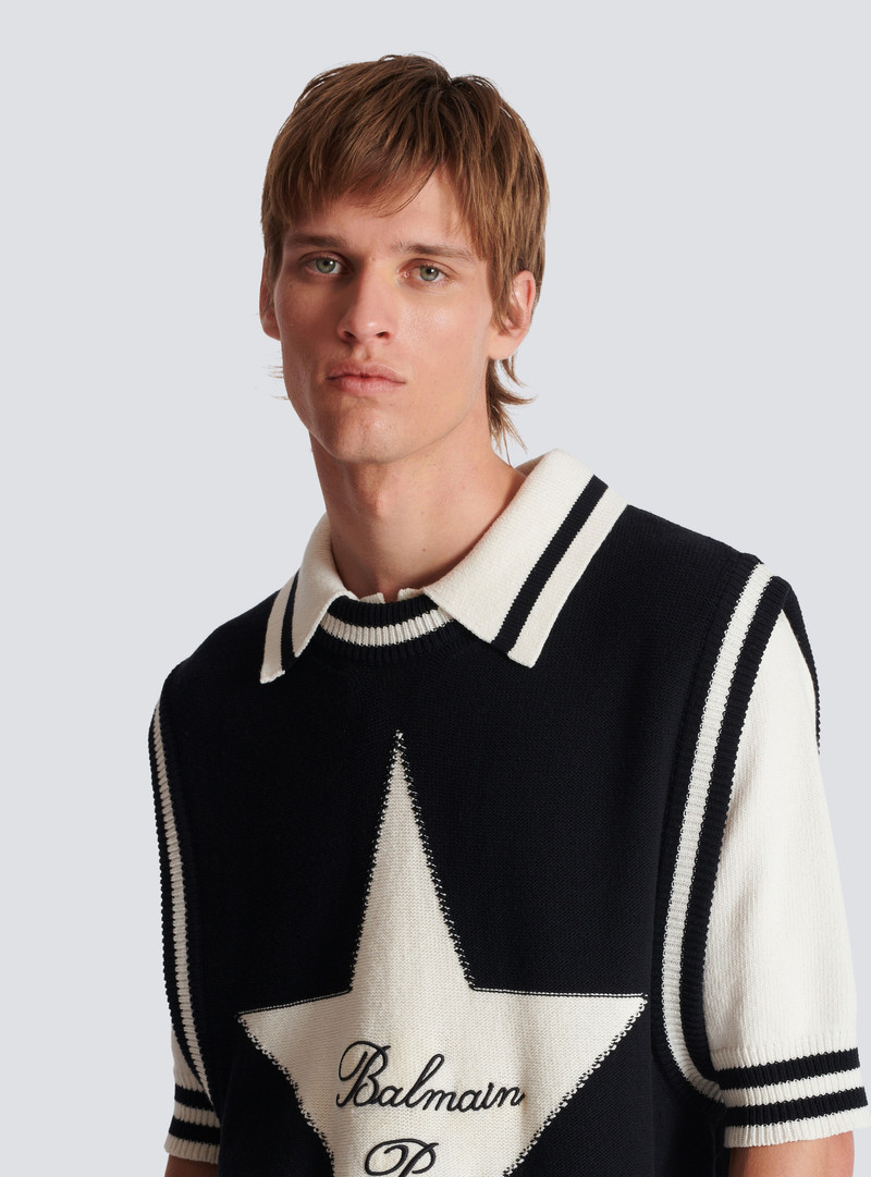 Balmain Signature star jumper 7